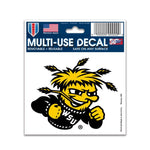 Wholesale-Wichita State Shockers Multi-Use Decal 3" x 4"