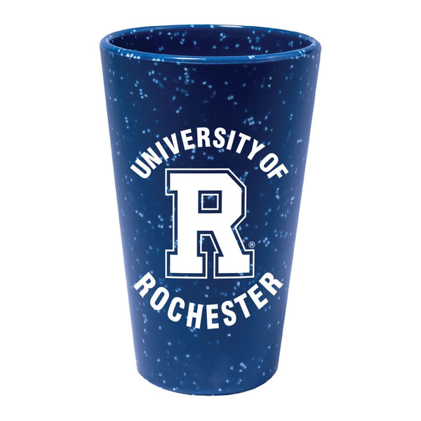 Rochester Yellow Jackets 16 oz Silicone Pint Glass