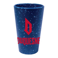 Duquesne Dukes BLUE SPECKLE 16 oz Silicone Pint Glass