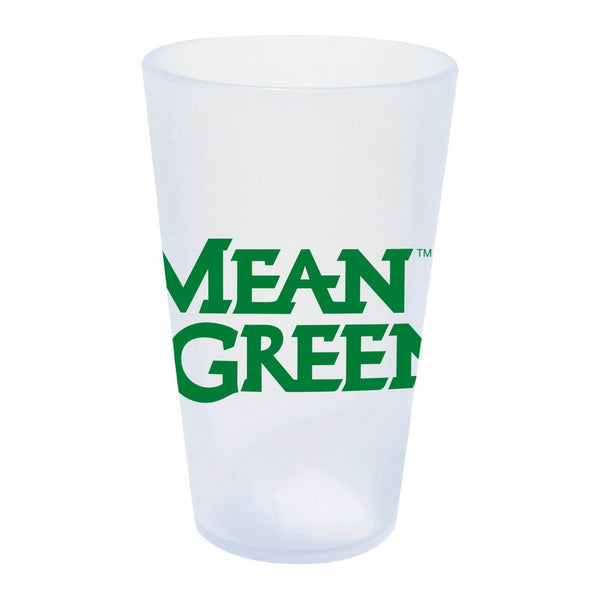 North Texas Mean Green ICICLE 16 oz Silicone Pint Glass