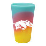 Arkansas Razorbacks AURORA 16 oz Silicone Pint Glass
