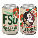 Wholesale-Florida State Seminoles LICENSE PLATE Can Cooler 12 oz.