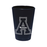 Appalachian State Mountaineers Black 1.5oz Silicone Shot Glass
