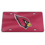 Arizona Cardinals Logo Specialty Acrylic License Plate