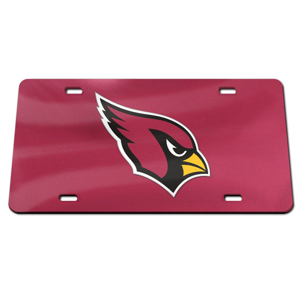 Arizona Cardinals Logo Specialty Acrylic License Plate