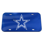 Dallas Cowboys Logo Specialty Acrylic License Plate