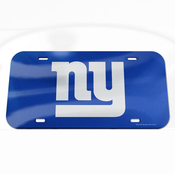 New York Giants Logo Specialty Acrylic License Plate