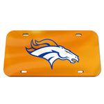 Denver Broncos Logo Specialty Acrylic License Plate