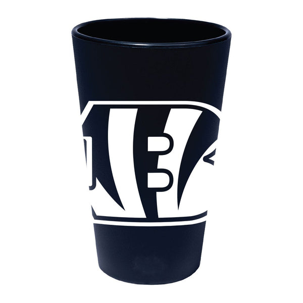 Cincinnati Bengals 16 oz Silicone Pint Glass