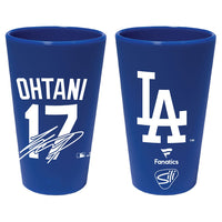 Los Angeles Dodgers 16 oz Silicone Pint Glass Shohei Ohtani