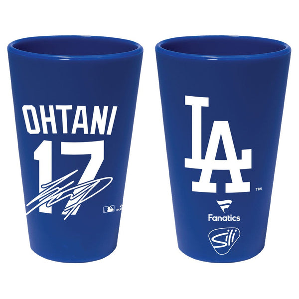 Los Angeles Dodgers 16 oz Silicone Pint Glass Shohei Ohtani