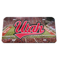 Wholesale-Utah Utes Specialty Acrylic License Plate