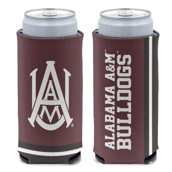 Alabama A&M Bulldogs 12 oz Slim Can Cooler