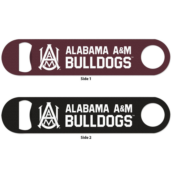 Alabama A&M Bulldogs Metal Bottle Opener 2 Sided