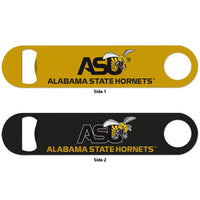 Wholesale-Alabama State Hornets Metal Bottle Opener 2 Sided