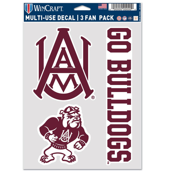 Alabama A&M Bulldogs Multi Use 3 Fan Pack