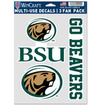 Bemidji State Beavers Multi Use 3 Fan Pack