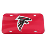 Atlanta Falcons Logo Specialty Acrylic License Plate