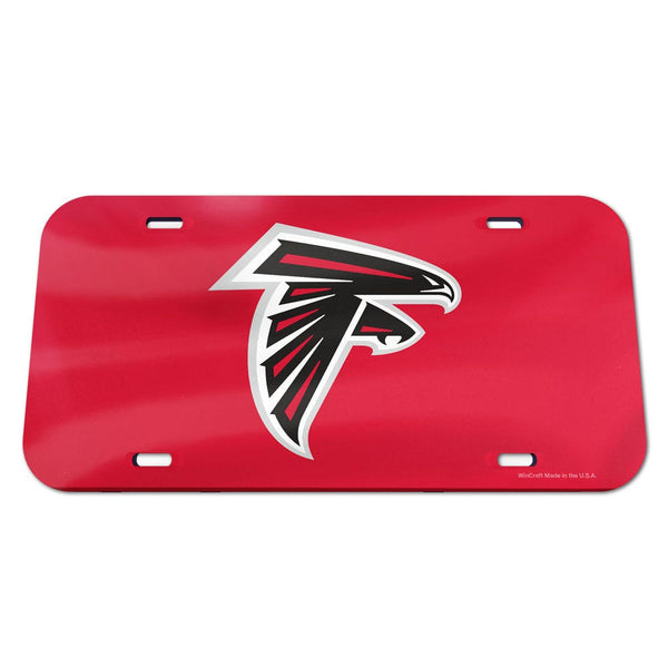 Atlanta Falcons Logo Specialty Acrylic License Plate