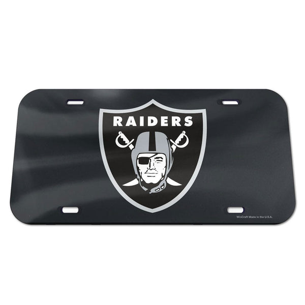 Las Vegas Raiders Logo Specialty Acrylic License Plate