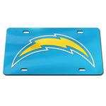 Los Angeles Chargers Specialty Acrylic License Plate