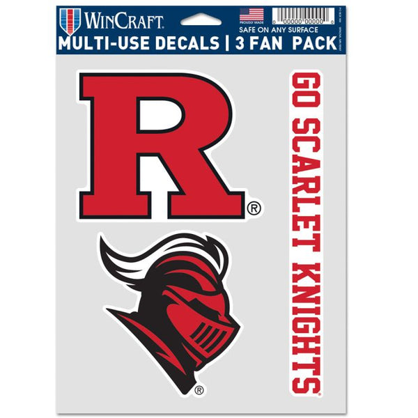 Wholesale-Rutgers Scarlet Knights Multi Use 3 Fan Pack