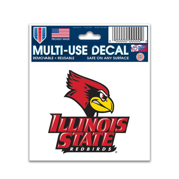 Wholesale-Illinois State Redbirds Multi-Use Decal 3" x 4"