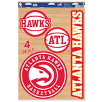 Atlanta Hawks Multi-Use Decal 11" x 17"