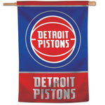 Detroit Pistons Vertical Flag 28" x 40"