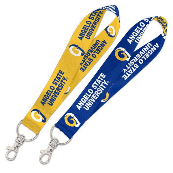 Wholesale-Angelo State Rams Lanyard Key Strap 1"