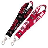 Austin Peay State Governors Lanyard Key Strap 1"