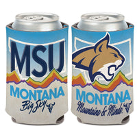 Montana State Bobcats LICENSE PLATE Can Cooler 12 oz.