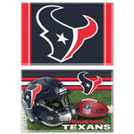 Houston Texans Rectangle Magnet, 2pack 2" x 3"