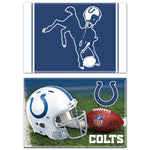Indianapolis Colts Rectangle Magnet, 2pack 2" x 3"