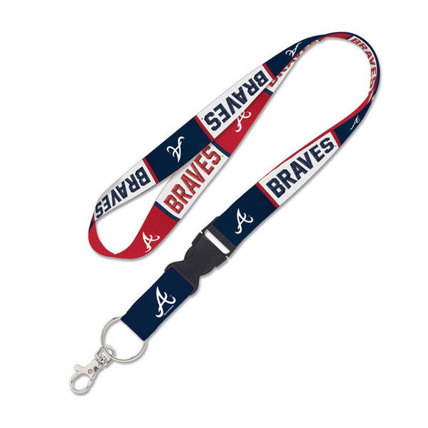 Atlanta Braves Lanyard w/detachable buckle 1"