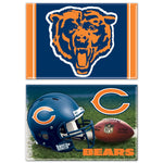 Chicago Bears Rectangle Magnet, 2pack 2" x 3"
