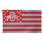 Wholesale-Ohio State Buckeyes / Stars and Stripes NCAA Flag - Deluxe 3' X 5'