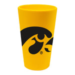 Iowa Hawkeyes 16 oz Silicone Pint Glass
