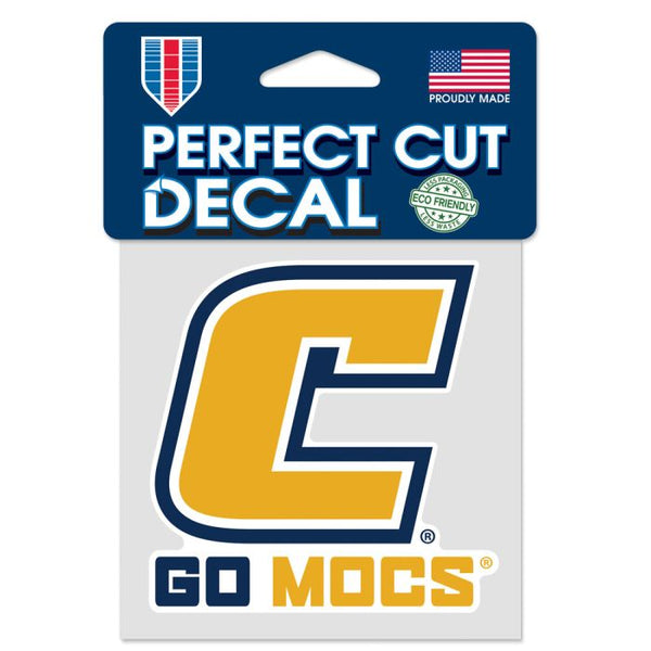 Wholesale-Tennessee Chattanooga Mocs SLOGAN Perfect Cut Color Decal 4" x 4"