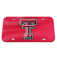 Wholesale-Texas Tech Red Raiders Specialty Acrylic License Plate