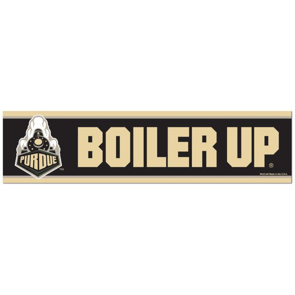 Wholesale-Purdue Boilermakers Bumper Strip 3" x 12"