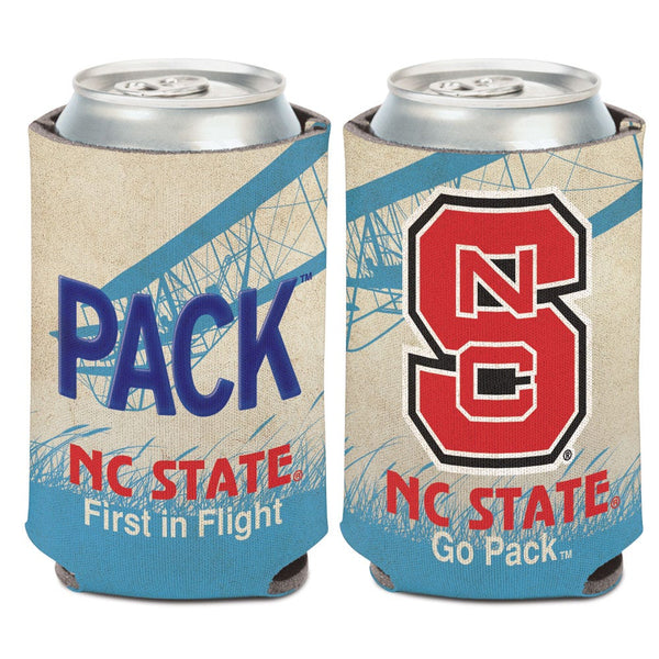 NC State Wolfpack LICENSE PLATE Can Cooler 12 oz.
