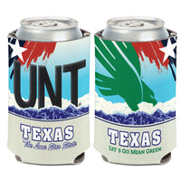North Texas Mean Green Can Cooler 12 oz.