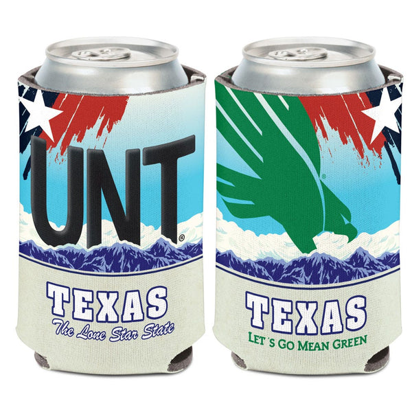 North Texas Mean Green Can Cooler 12 oz.