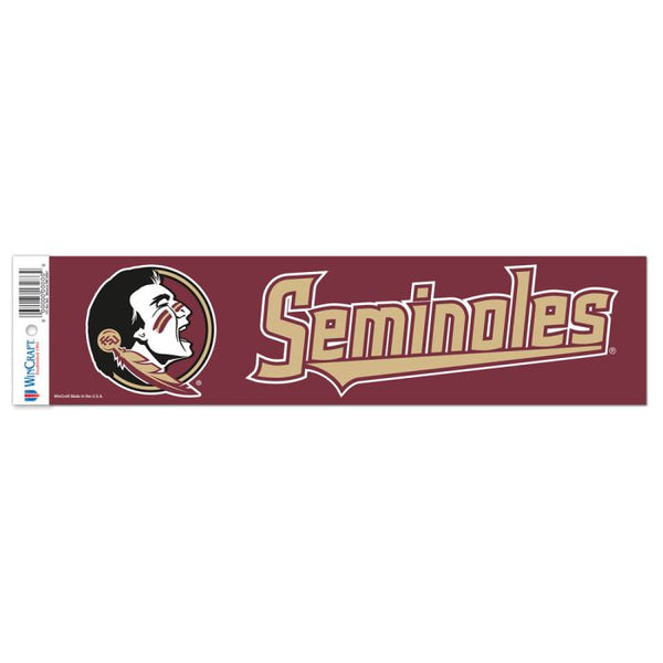 Wholesale-Florida State Seminoles Bumper Strip 3" x 12"