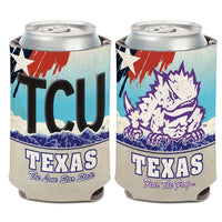 Wholesale-TCU Horned Frogs LICENSE PLATE Can Cooler 12 oz.