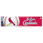 St. Louis Cardinals Bumper Strip 3" x 12"
