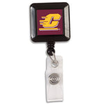 Wholesale-Central Michigan Chippewas Retractable Badge Holder