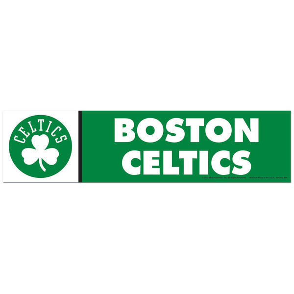 Boston Celtics Bumper Strip 3" x 12"