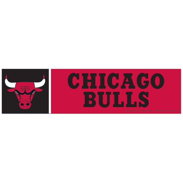 Chicago Bulls Bumper Strip 3" x 12"